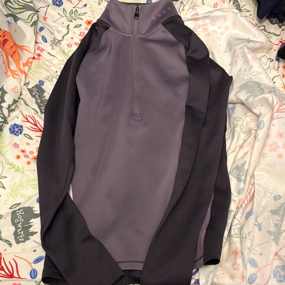 Under Armour Coldgear Purple Half-Zip Pullover